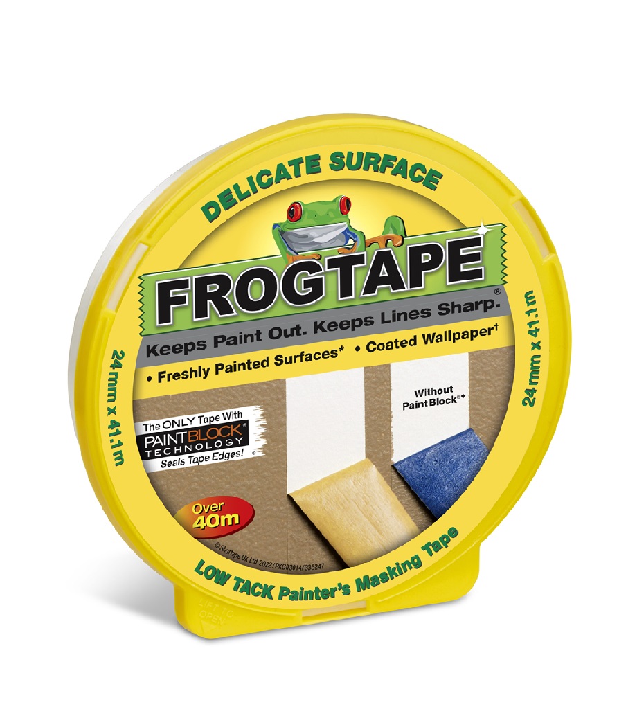 yellow masking frog tape